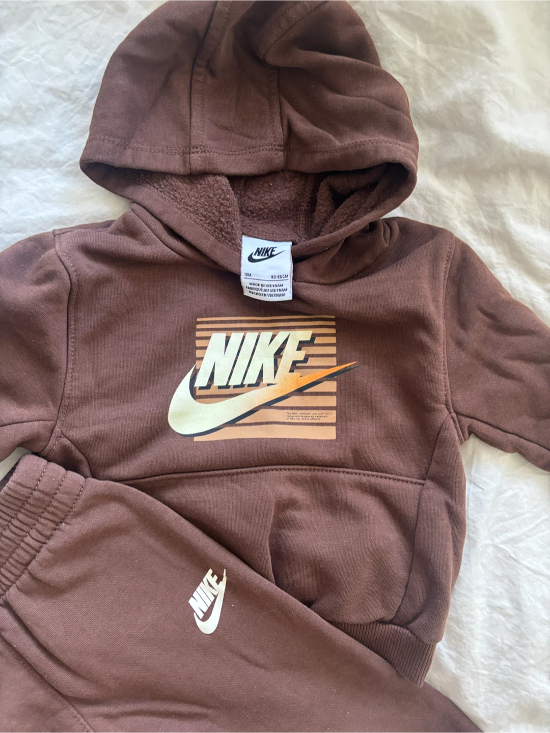Nike Toddler Tracksuit Brown - photo 2