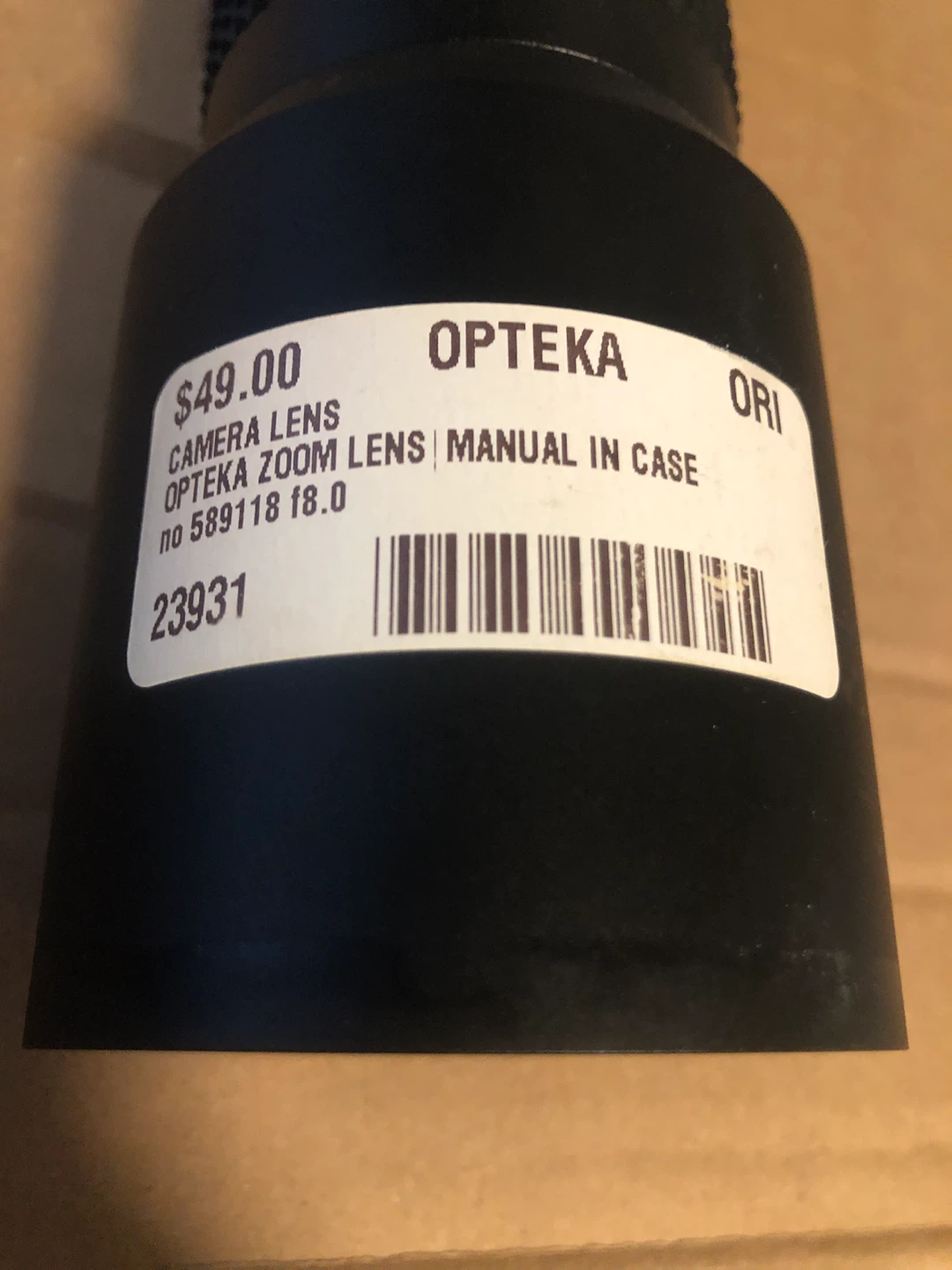 Opteka Manual Zoom Camera Lens - photo 5