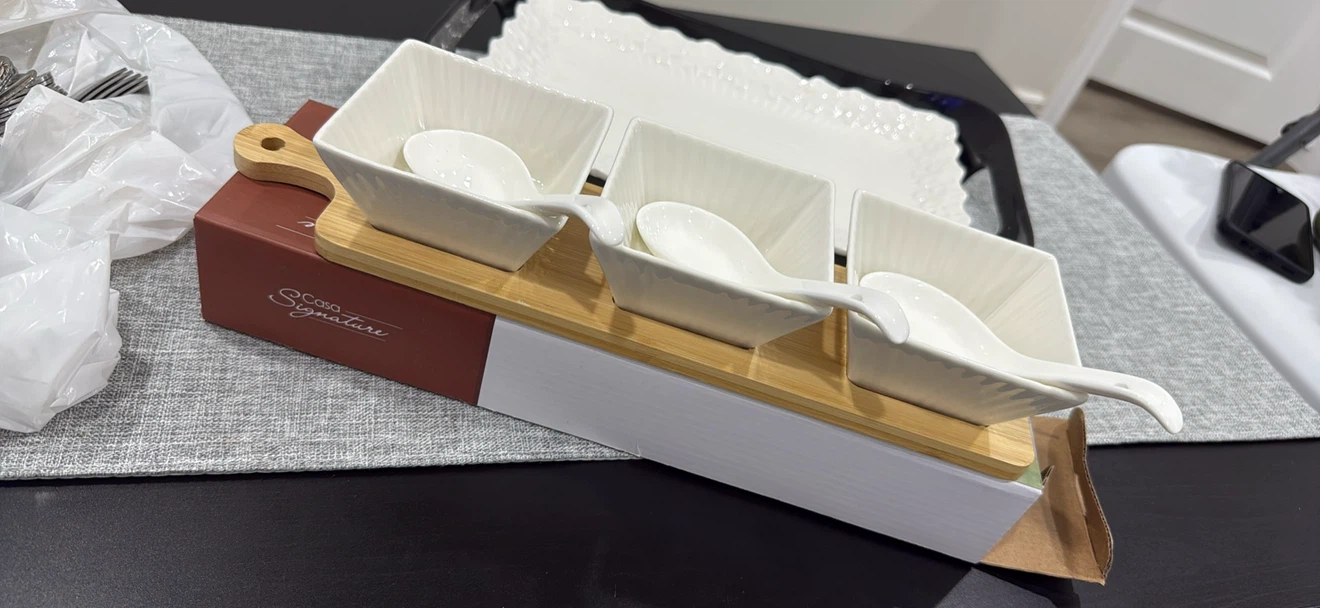 Moving Sale – Serving Trays & Serving Dishes Set