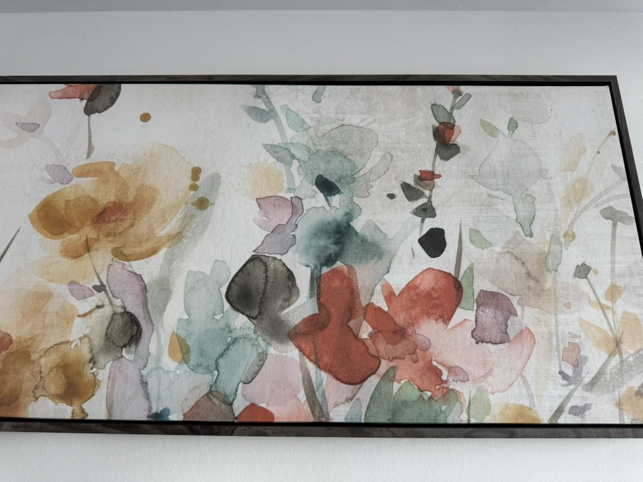 Floral Wall Art with Quote - photo 2