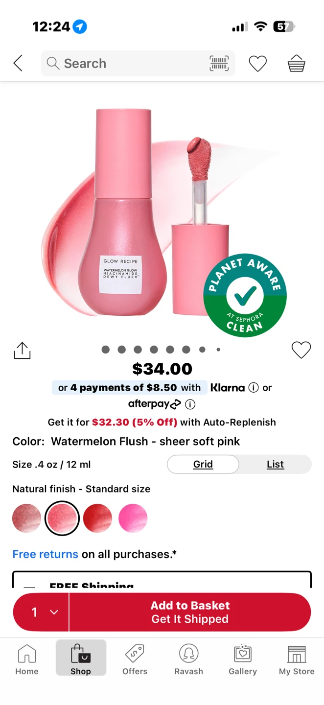 Glow Recipe Watermelon Dewy Flush
