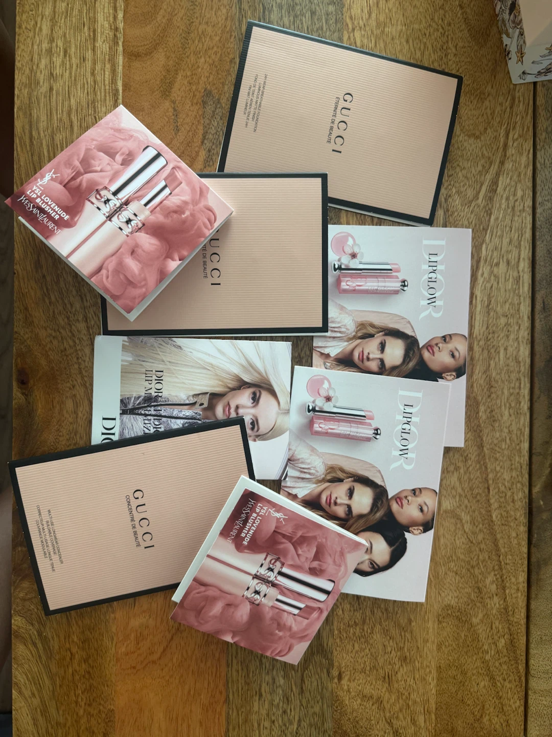 Luxury Beauty Brand Sample Cards
