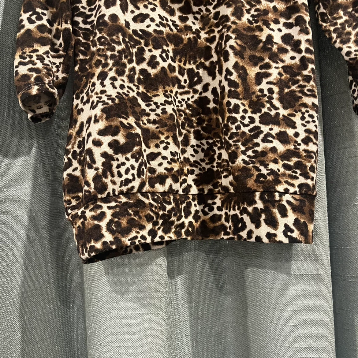 Leopard Print Cowl Neck Sweater - photo 3