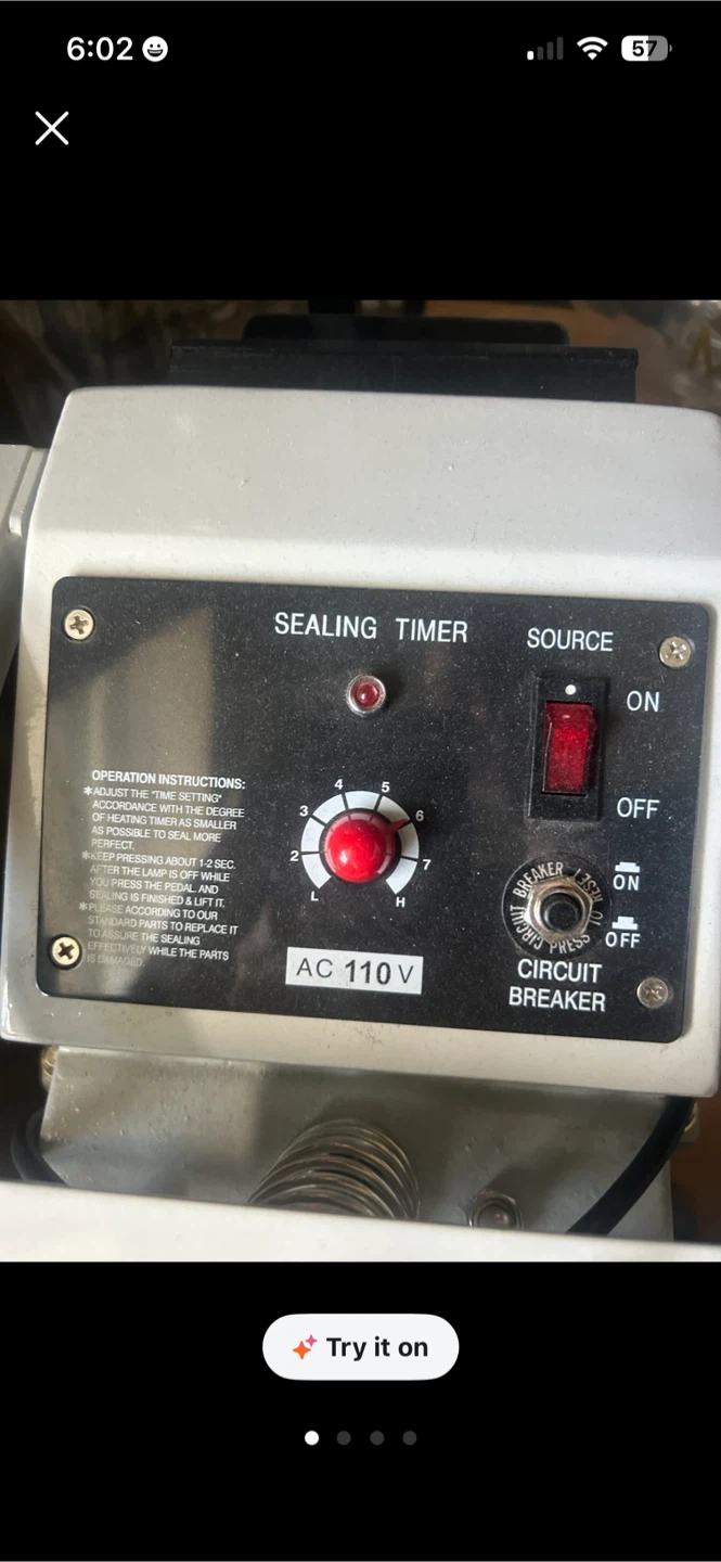 Impulse Heat Sealer 110V