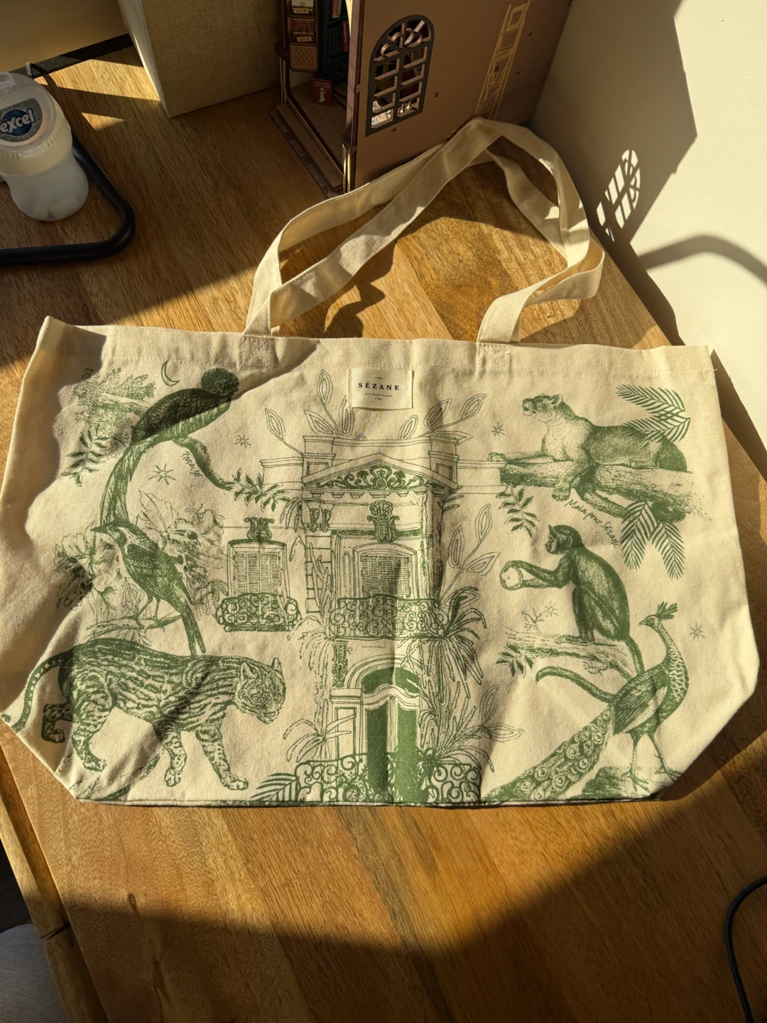 Sézane Canvas Tote Bag - photo 2
