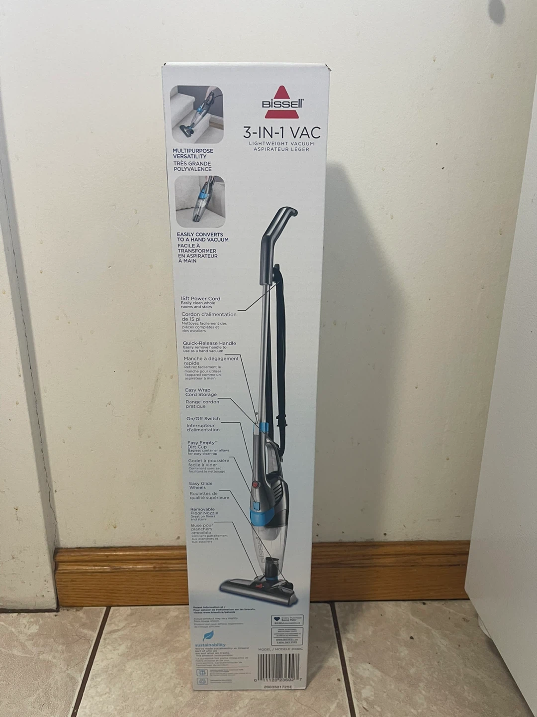 Bissell PowerForce 3-in-1 Lightweight Vacuum - photo 3