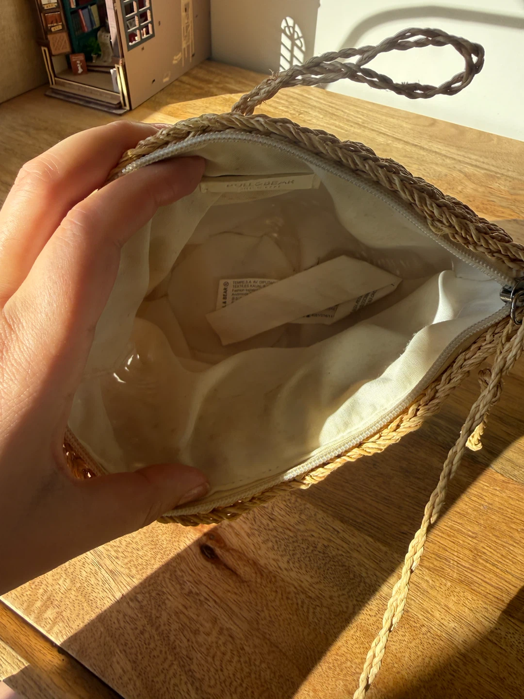 Pull&Bear Woven Straw Crossbody Bag - photo 3