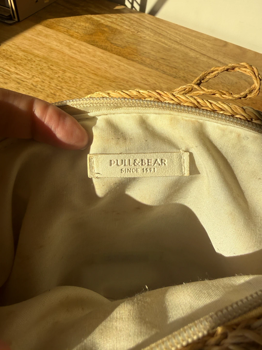 Pull&Bear Woven Straw Crossbody Bag - photo 4
