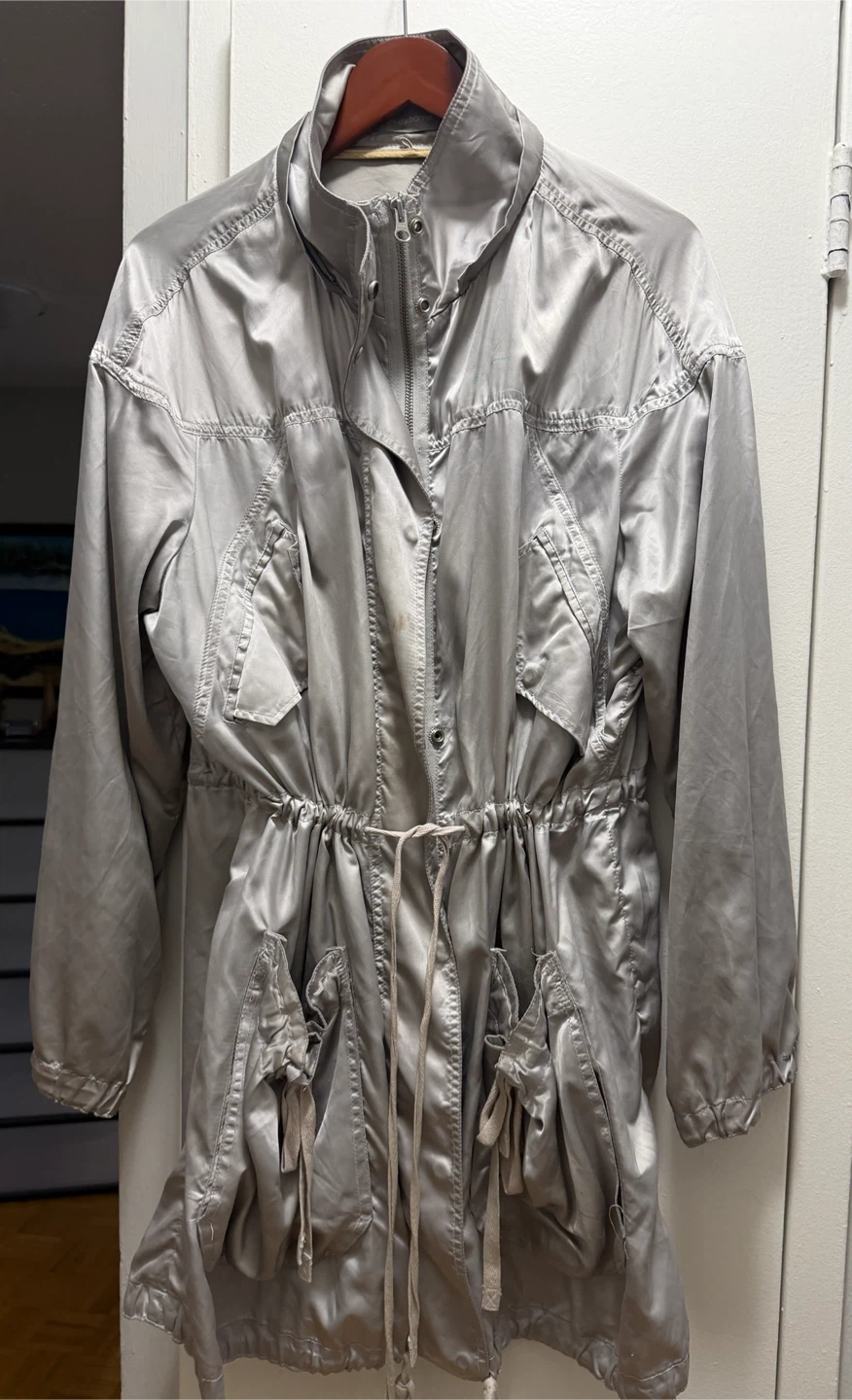 Liz Claiborne silver jacket - Size XL