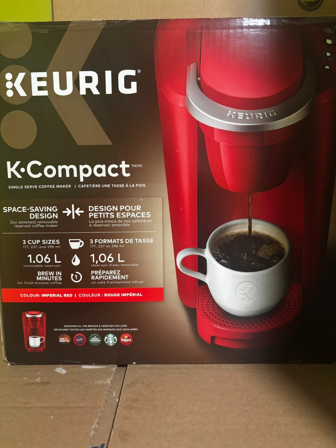 Brand New Keurig K-Compact Single Serve Coffee Maker
