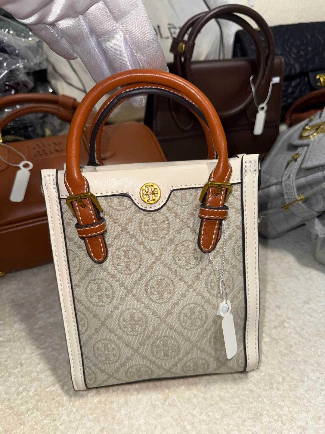 Tory Burch Big and Mini Tote Bags - photo 4