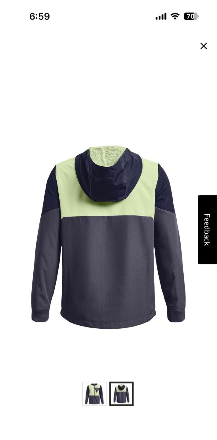 Under Armour Project Rock Youth Full-Zip Jacket - photo 5