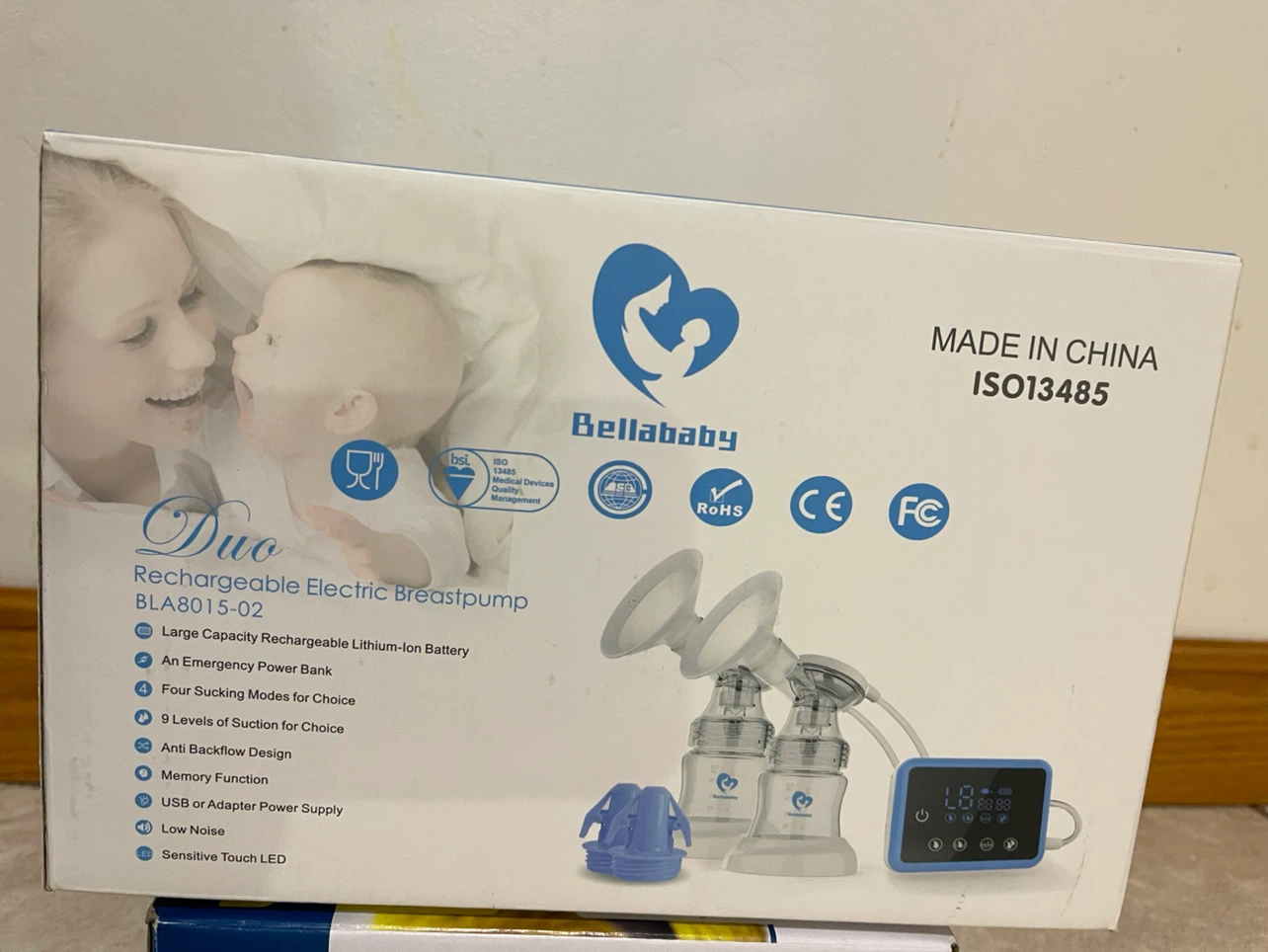 Bellababy Duo Rechargeable Electric Breastpump - photo 4