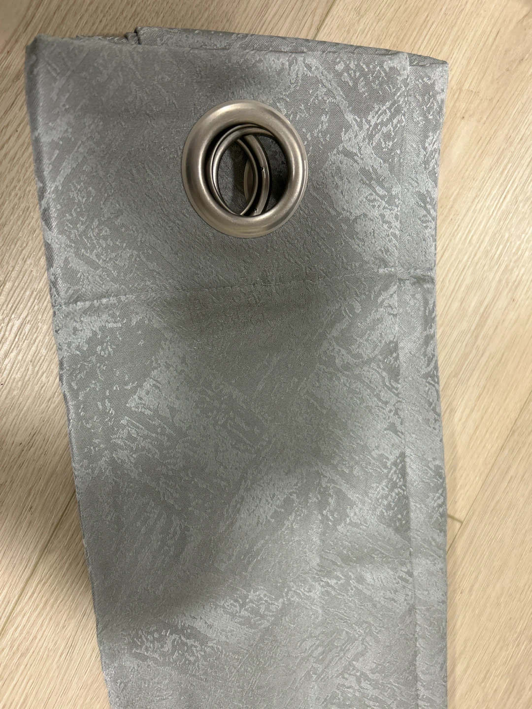 Astra Grey Grommet Curtain 40" x 84"