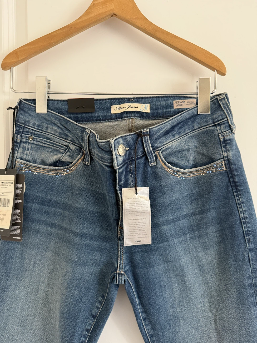 Mavi Adriana Ankle Jeans Size 29