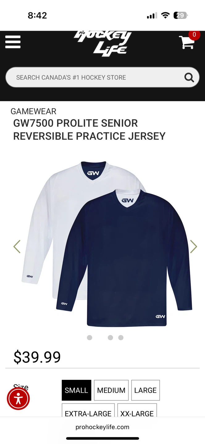 GameWear Reversible Hockey Practice Jersey - photo 4