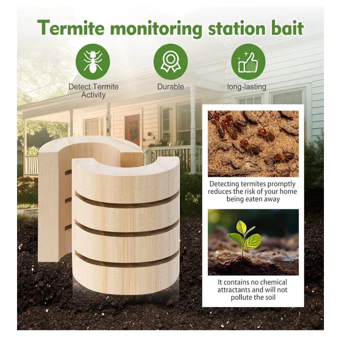 10 Pcs Termite Bait Stations - photo 2