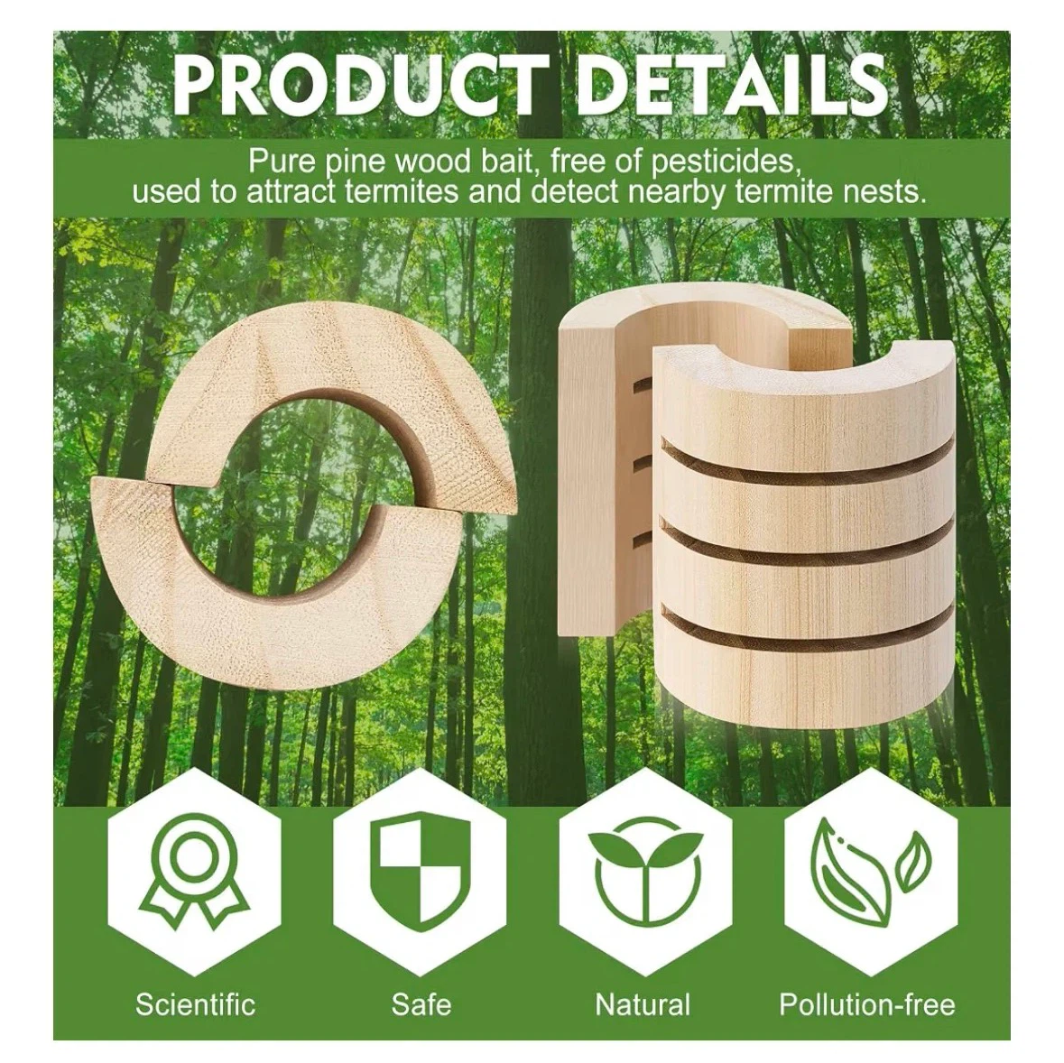 10 Pcs Termite Bait Stations - photo 3