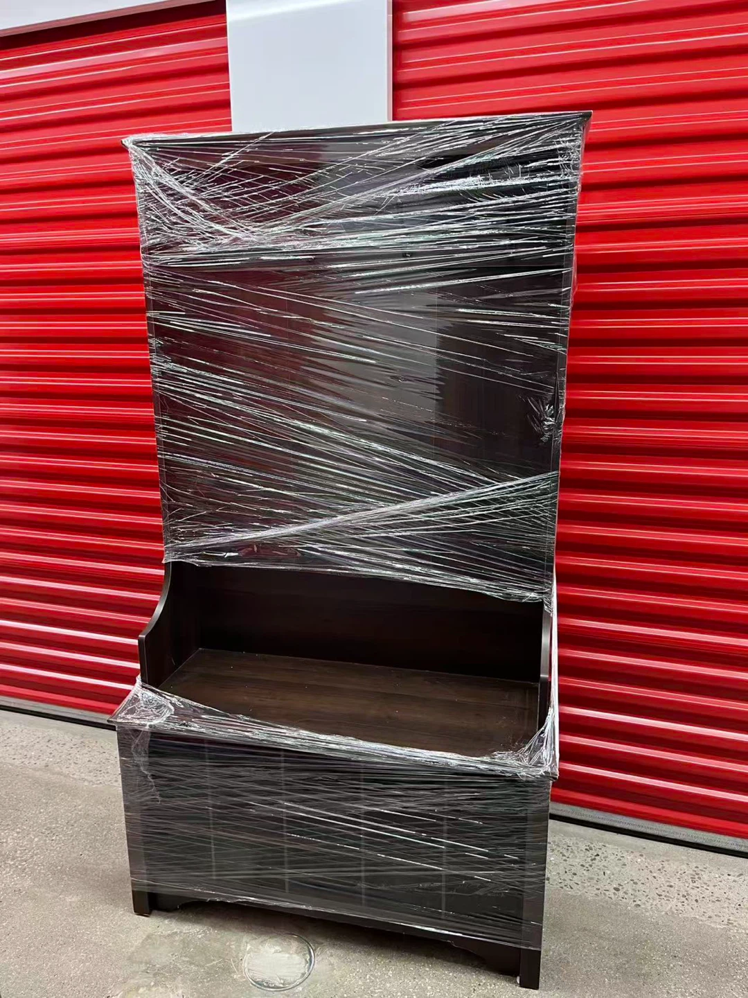 Mudroom shoe and clothes bench