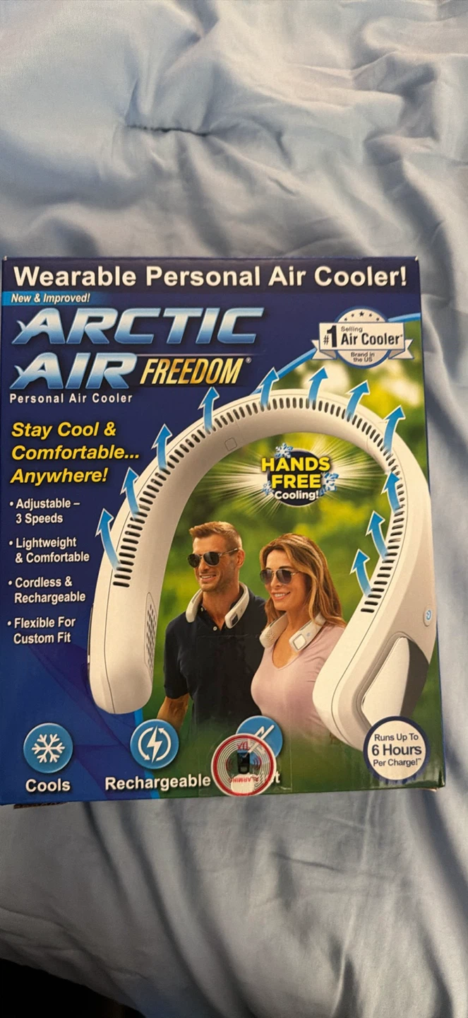 Arctic Air Freedom Wearable Personal Air Cooler - photo 2