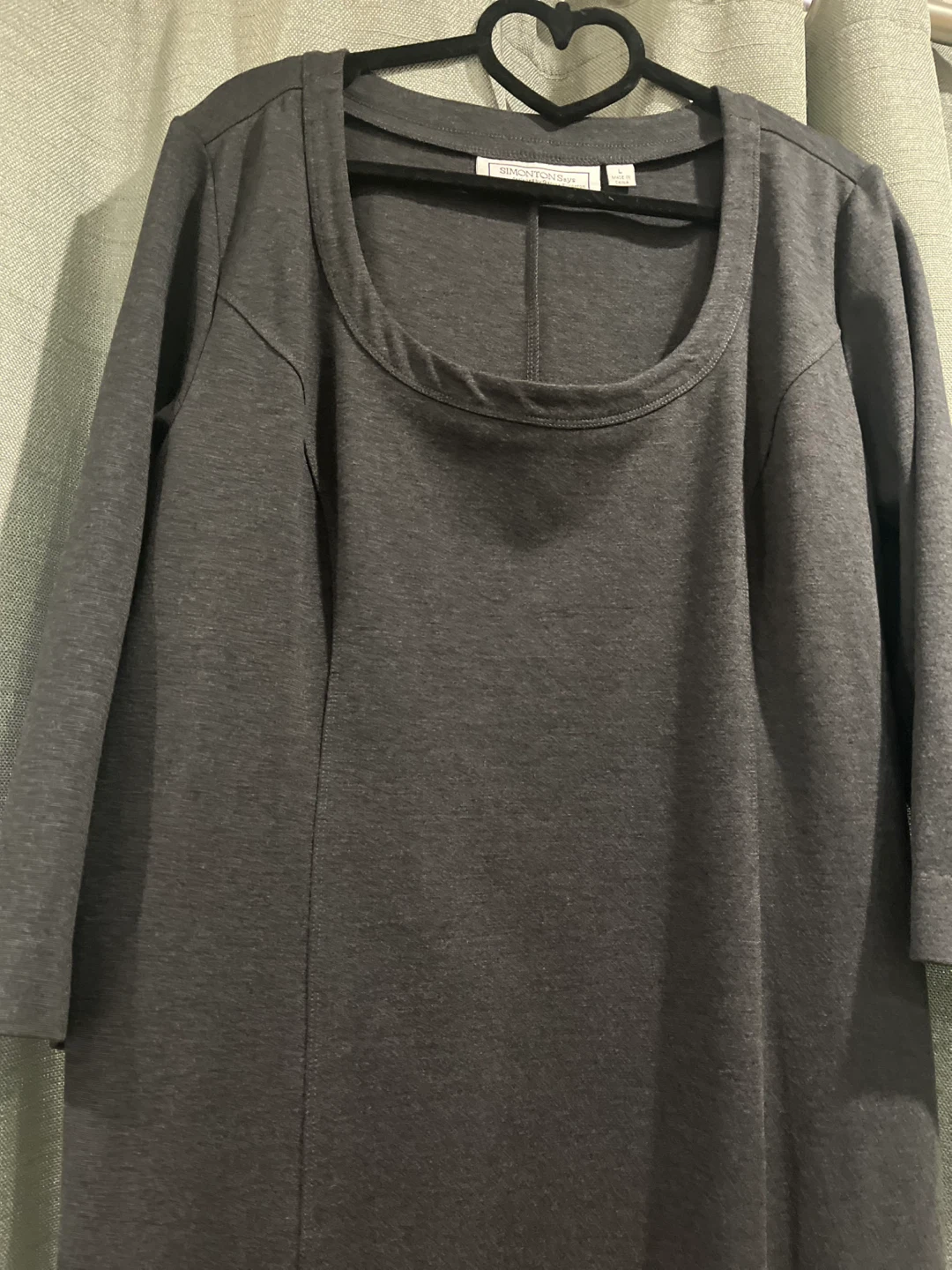 Simontons Says Charcoal Dress - photo 3