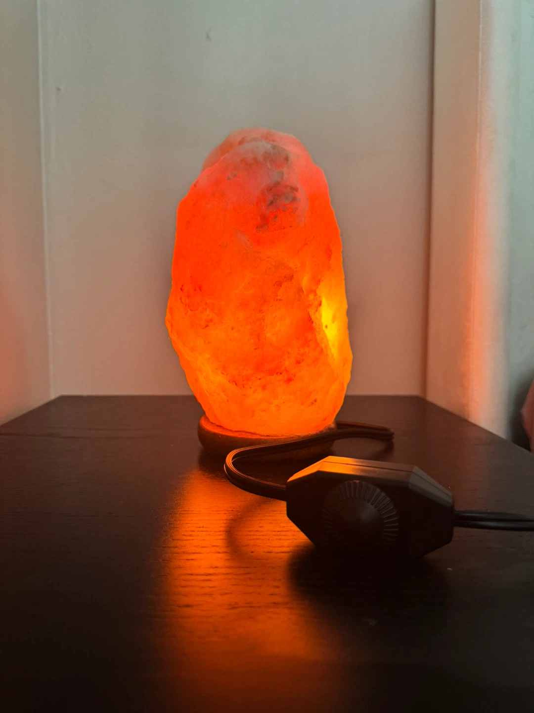 Himalayan Salt Lamp with Dimmable Cord - photo 3