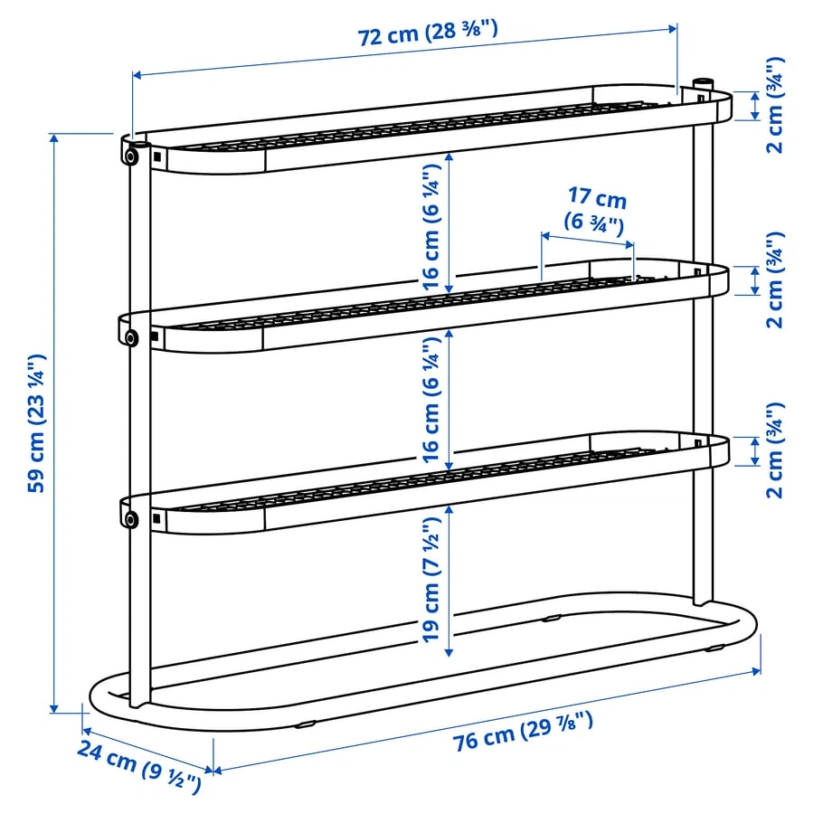 IKEA ÄLGANÄS Shoe Rack - photo 4