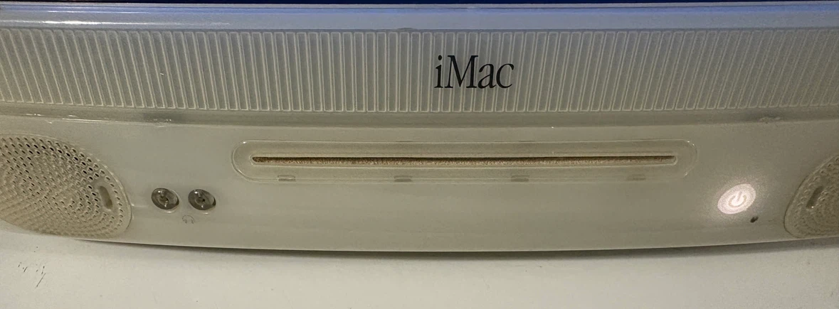 Vintage iMac G3 (Snow White) 500MHz / 128MB / 20GB  / As-Is - photo 4
