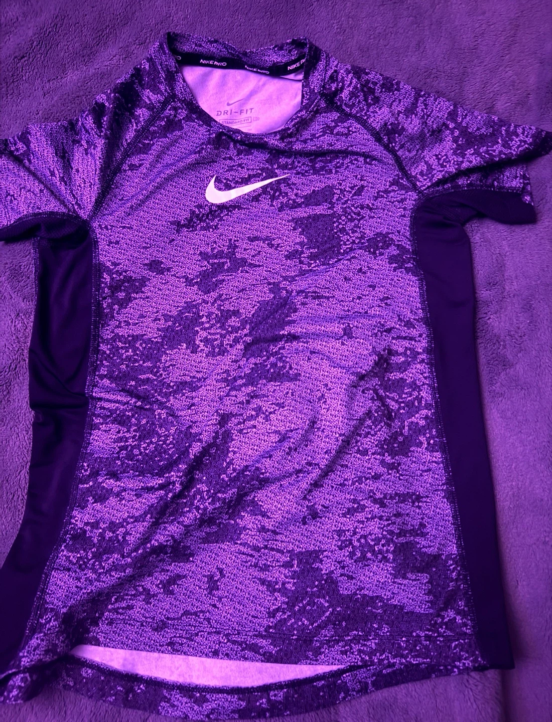 Nike Pro Dri-FIT Shirt Purple
