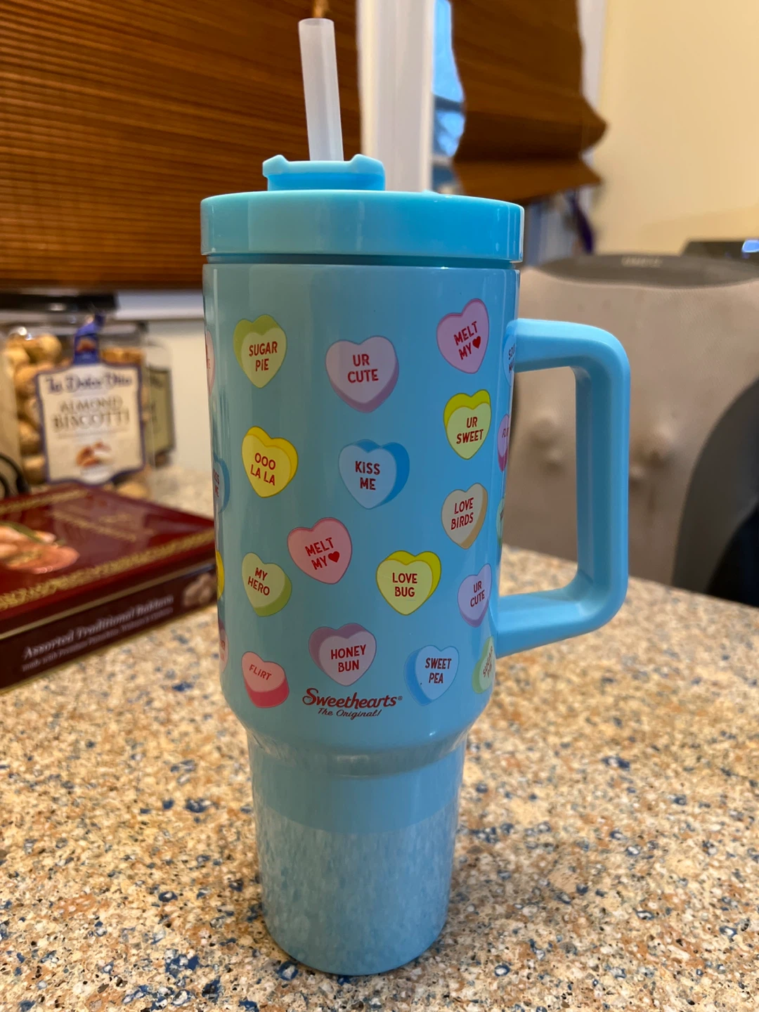 Sweethearts 40oz Insulated Handle Mug