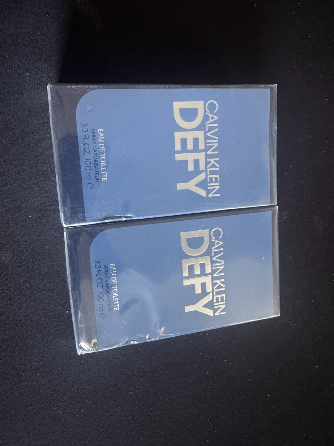 2 New Calvin Klein Defy Eau de Toilette 100ml