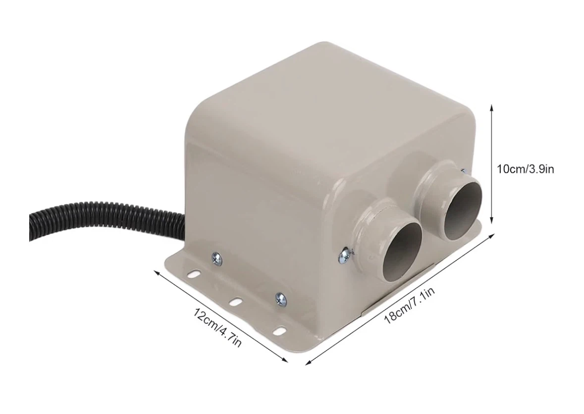 Car Electric Defrost Heater 800W Portable - photo 2