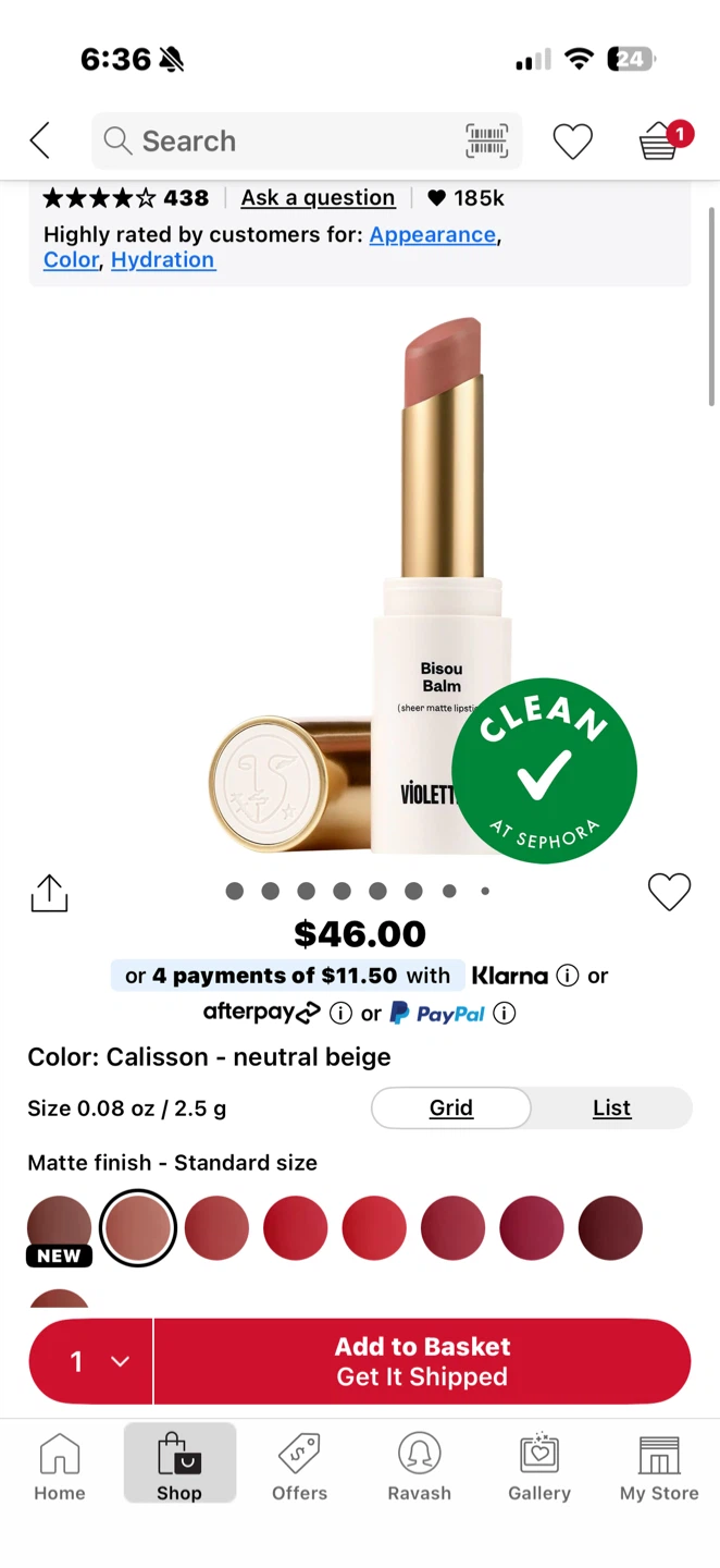 Violette_FR Bisou Balm - Calisson