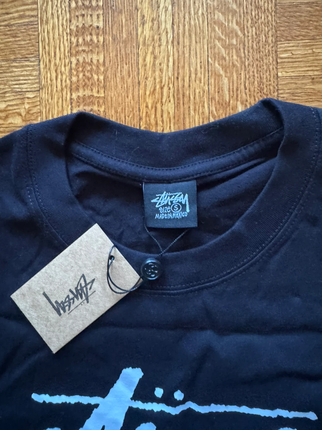Stussy World Tour T-Shirt Black size S - photo 3