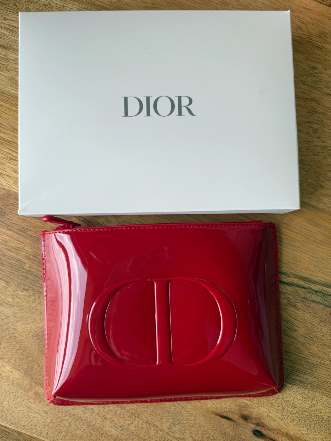 Dior Red Trousse Pouch