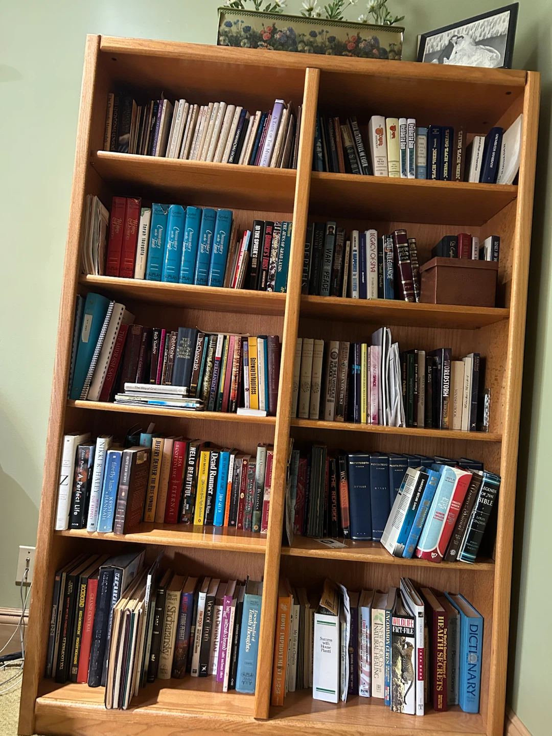 Large Wooden Bookcase