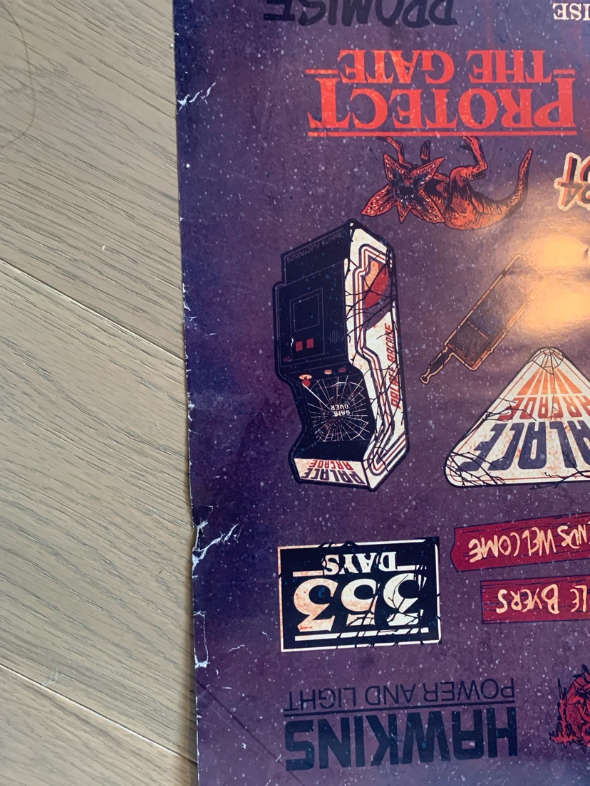 Stranger Things Double-Sided Poster - photo 3