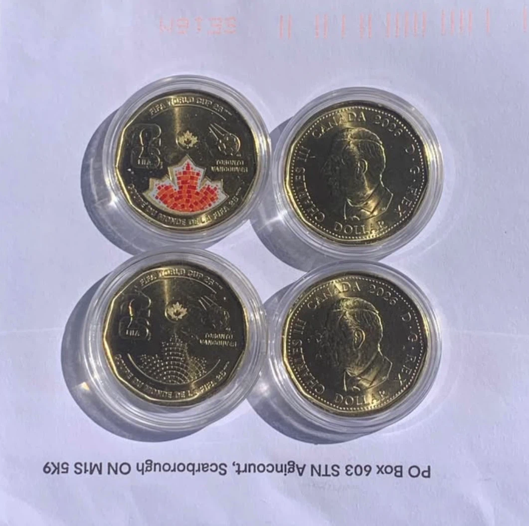 Canada 2026 FIFA World Cup Commemorative Coins