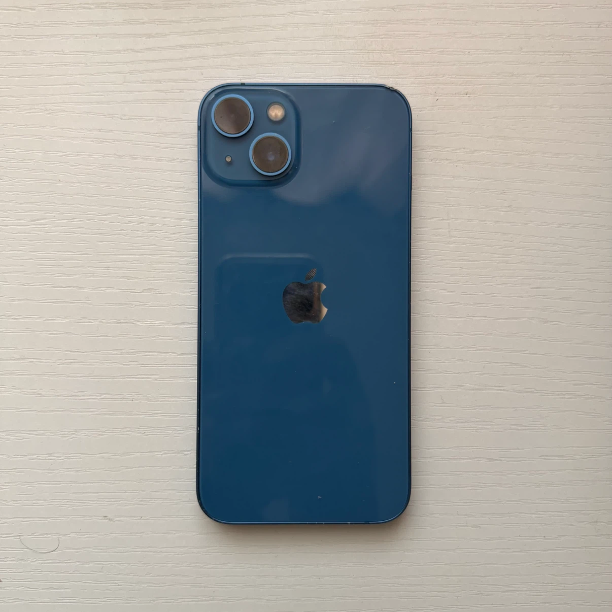 Blue Apple iPhone 13