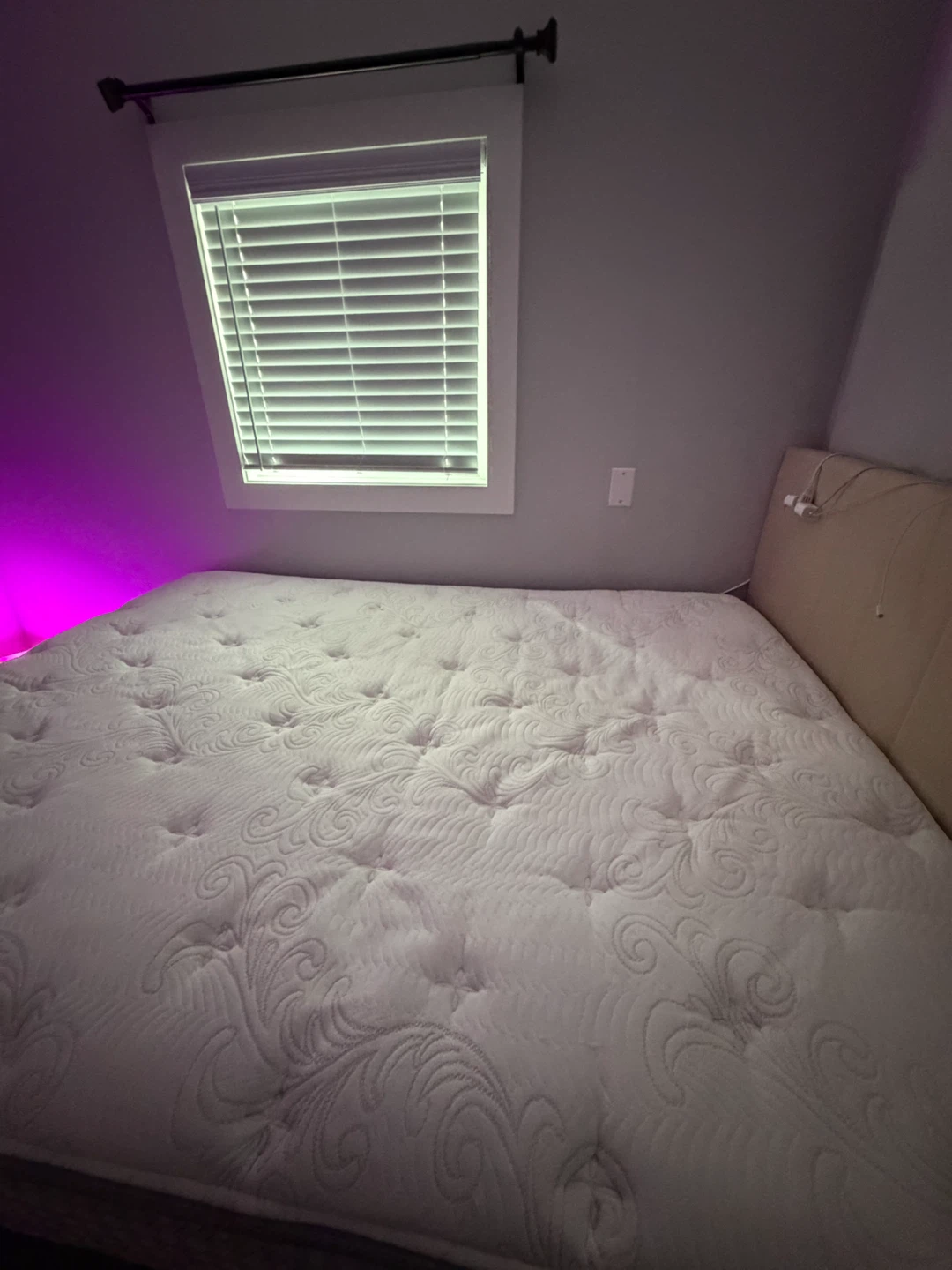 Double Mattress and Headboard