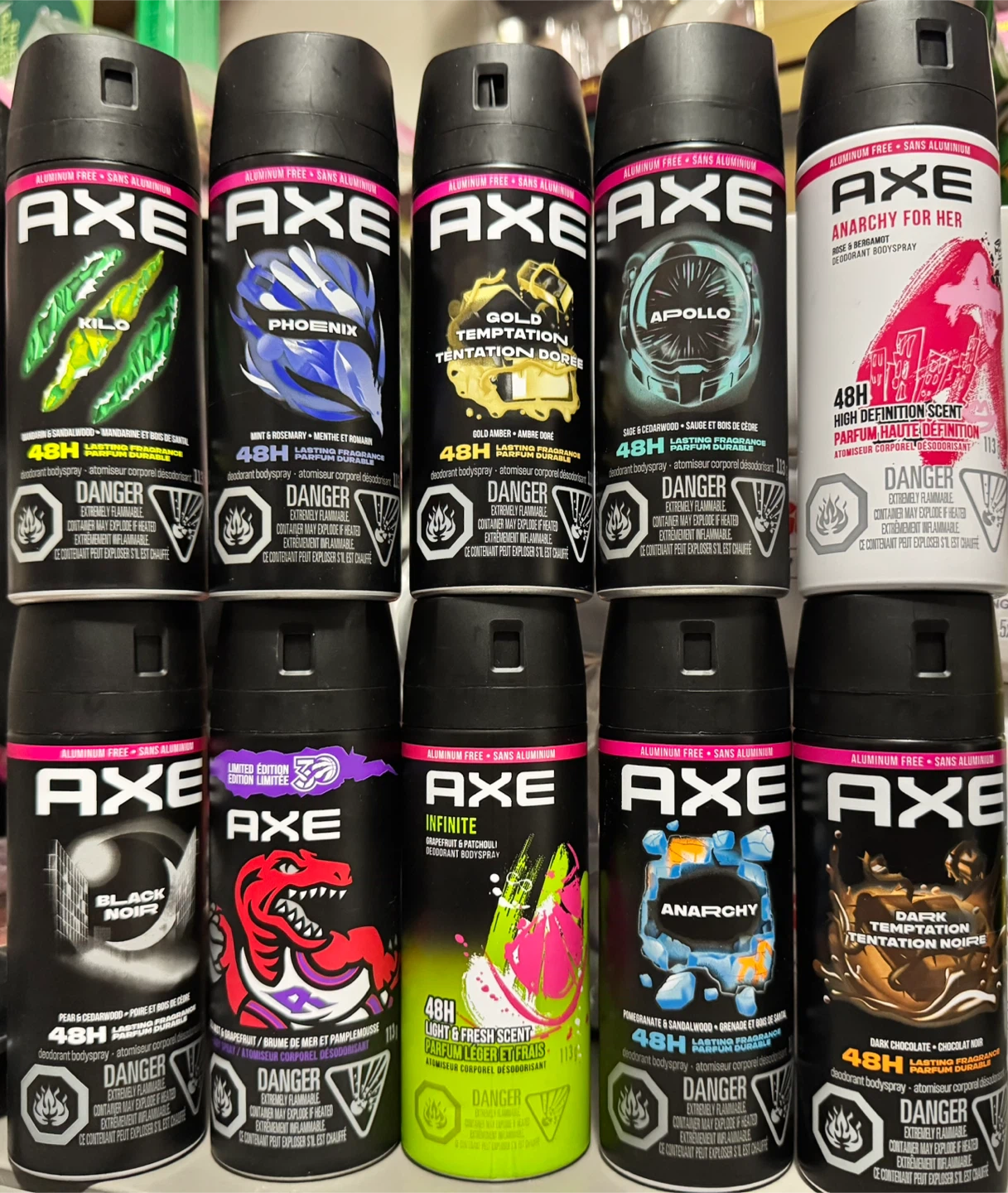 AXE Deodorant Bodyspray