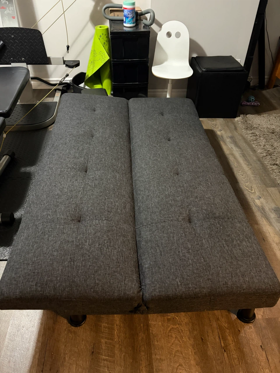 Dark Grey Fabric  Sofa Bed - photo 4