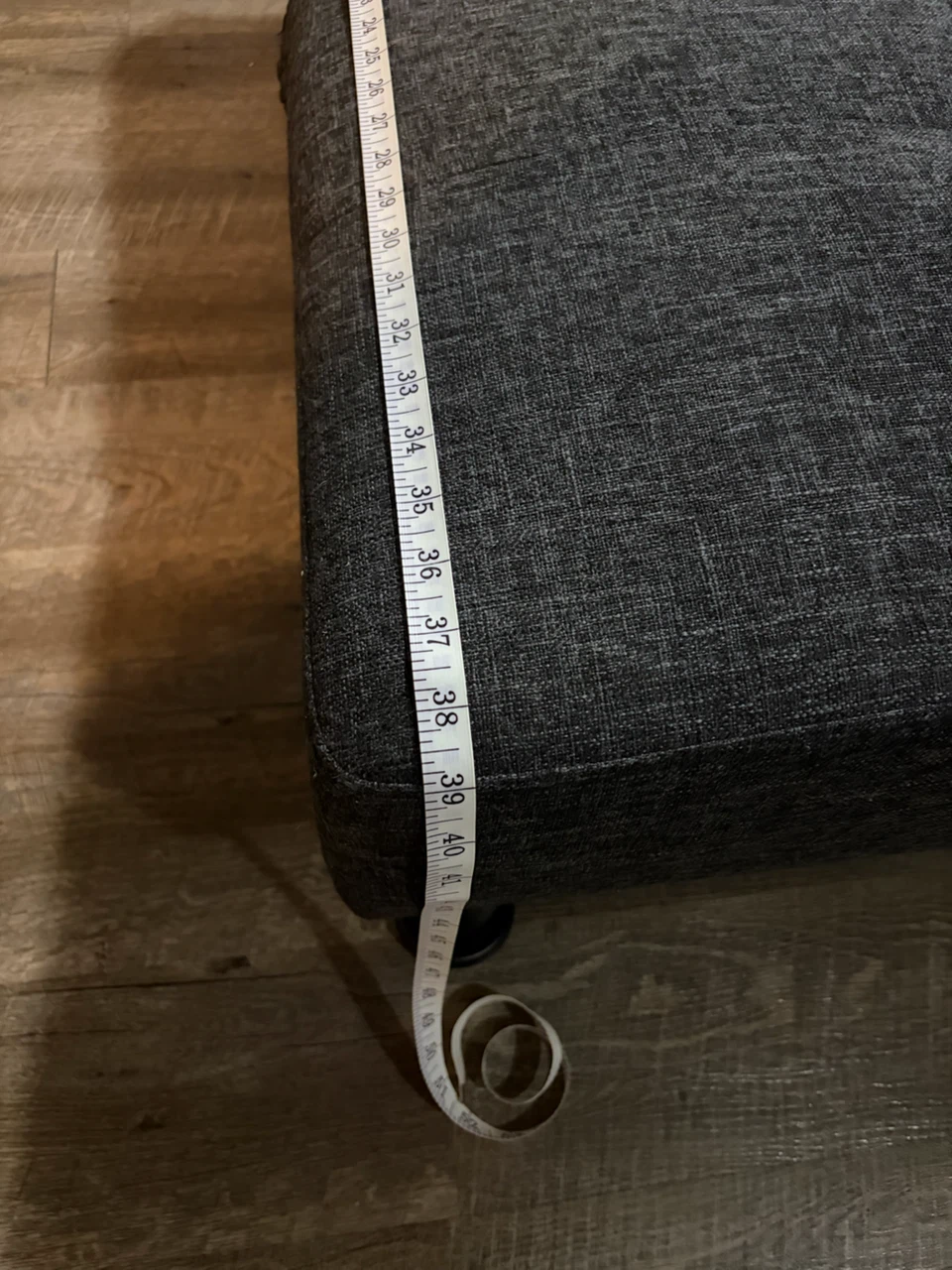 Dark Grey Fabric  Sofa Bed - photo 5