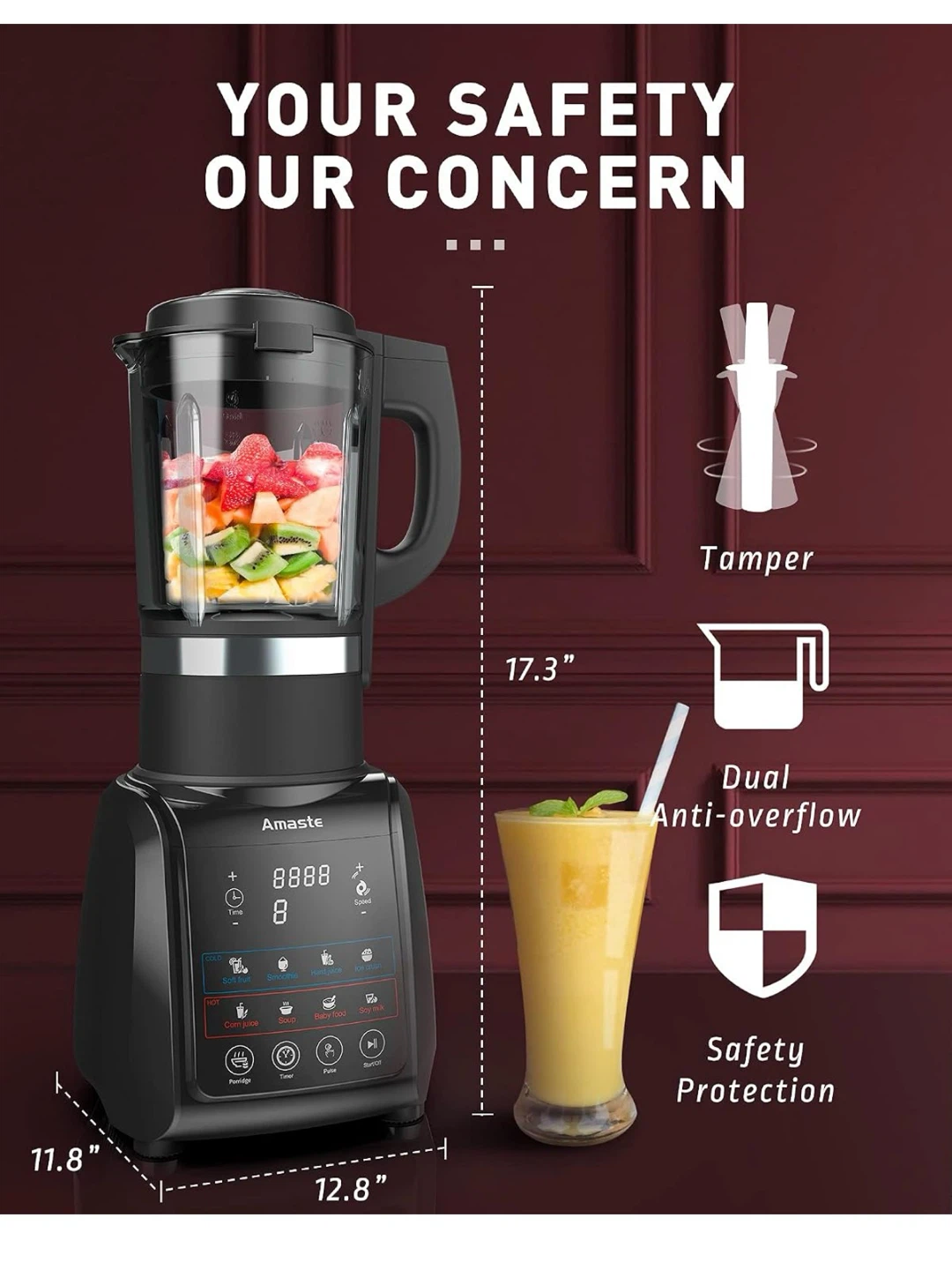 BRAND NEW!!! Amaste Countertop Blender - photo 2