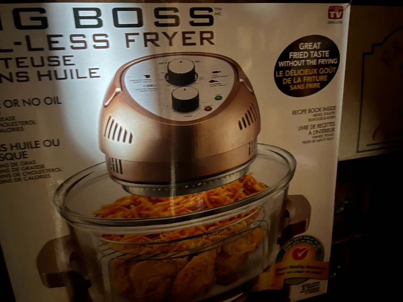 Big Boss Oil-Less Fryer - photo 2
