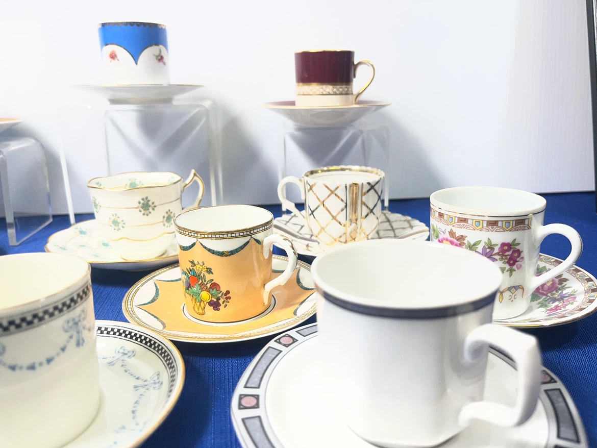 Eclectic Mixed Lot 12 Vintage Antique Tea Cup+Saucer Sets mixed - photo 5