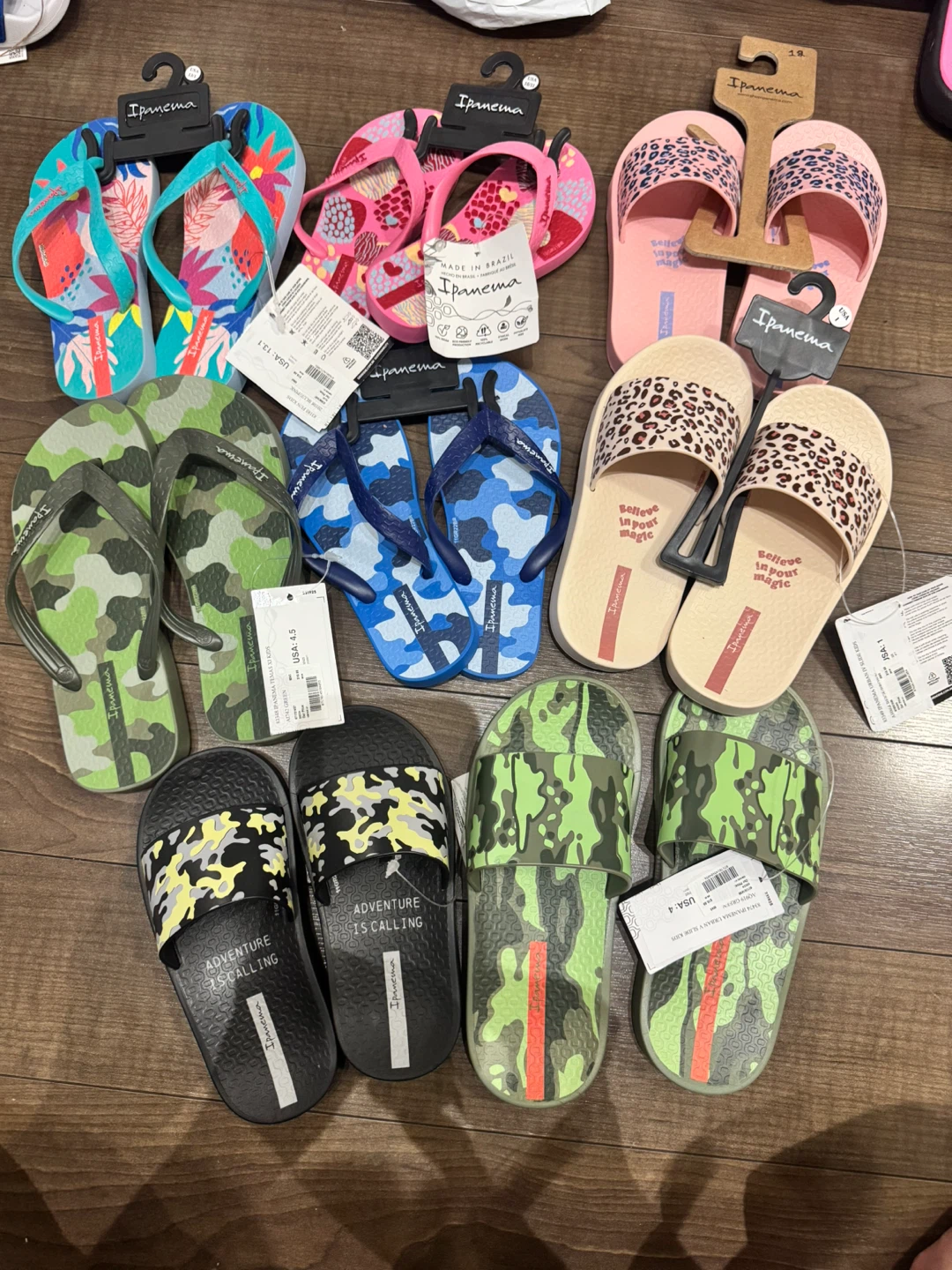 New Ipanema Kids Sandals and Slides
