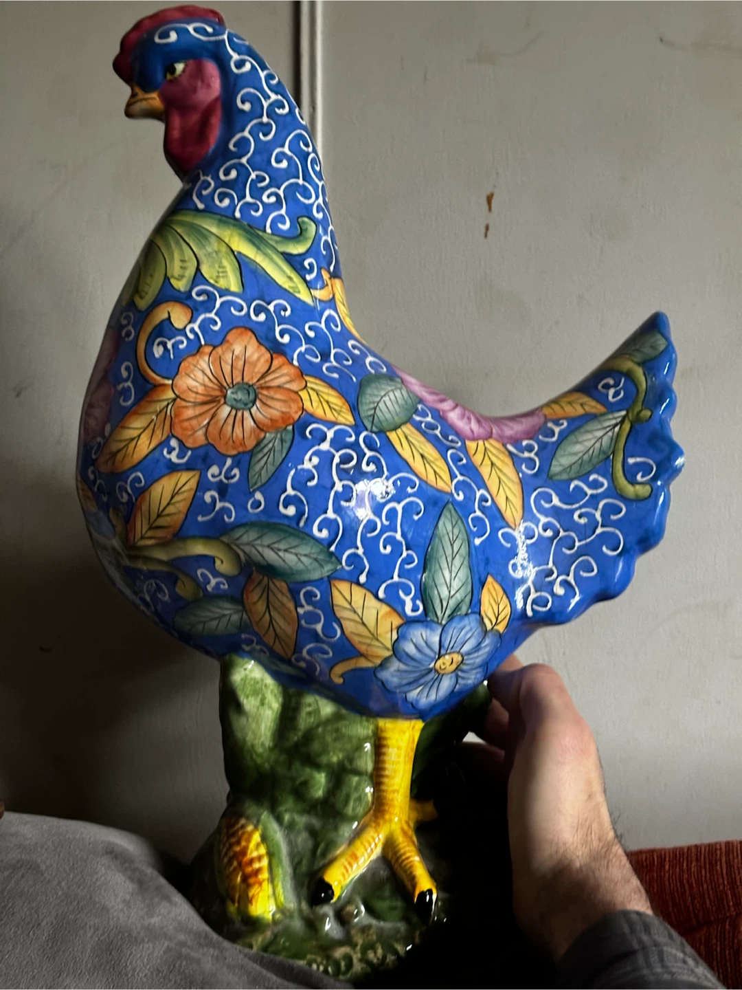 Vintage 15" Talavera Ceramic Rooster