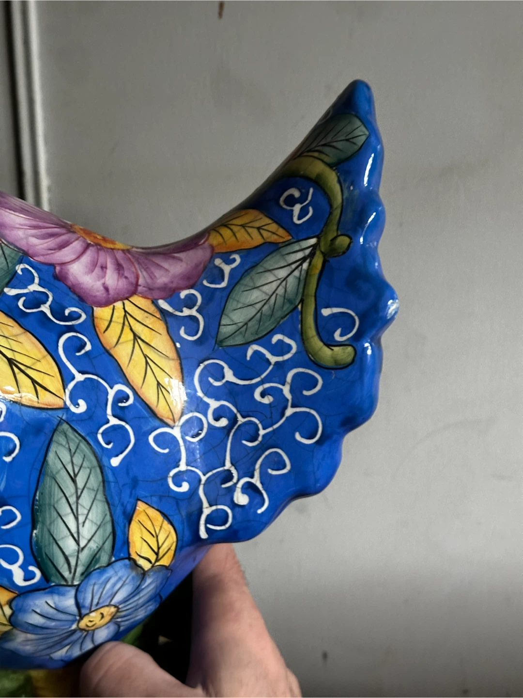 Vintage 15" Talavera Ceramic Rooster - photo 3