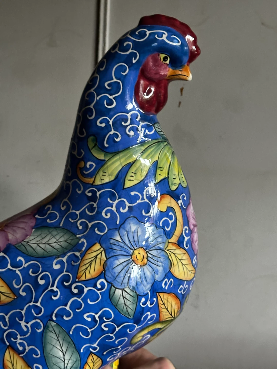 Vintage 15" Talavera Ceramic Rooster - photo 4